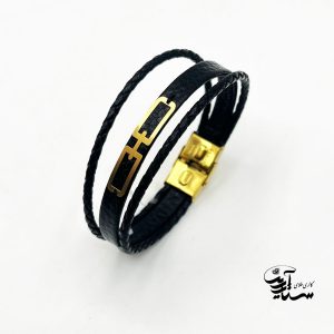 دستبند چرم مردانه