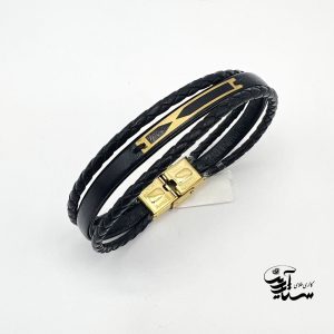 دستبند چرم مردانه