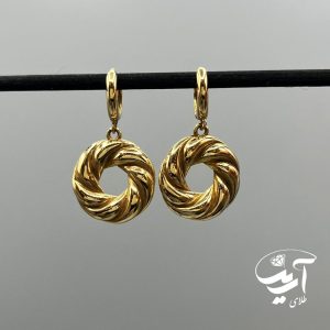 گوشواره طلا کد 1975 (تحویل درب گالری)