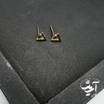 گوشواره میخی طلا