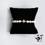 دستبند طلا و مروارید