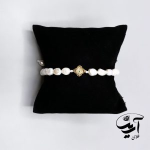 دستبند طلا و مروارید