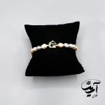 دستبند طلا و مروارید