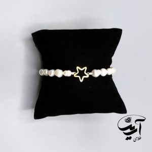 دستبند طلا و مروارید