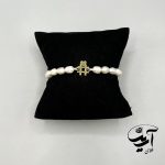 دستبند طلا و مروارید