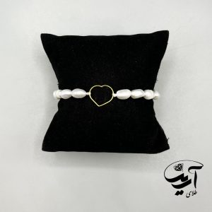 دستبند طلا و مروارید
